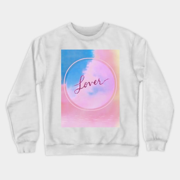 Lover Crewneck Sweatshirt by Butterflickdesigns
